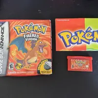 Pokémon FireRed, Game Boy Advance, boxed