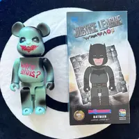 Bearbrick 400% lot: Why So Serious? and Batman