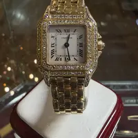 Vintage 18K gold Cartier Panthère ladies watch